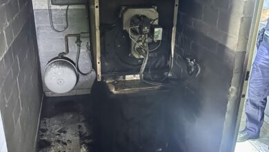 FW Minden: Brand der Heizungsanlage eines Einfamilienhauses verursacht starken Rauch