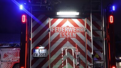 FW-E: Wohnungsbrand mit Menschenrettung - eine Person lebensgefährlich verletzt