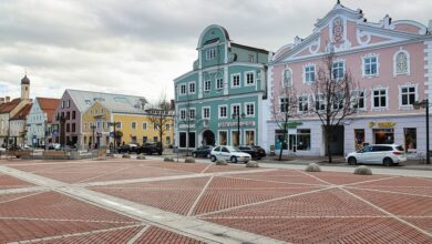 Neuer Platz in Erding: Wasser, Bäume, Barrierefreiheit