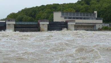 Aufräumarbeiten an vielen Orten - Elbe und Oder steigen an