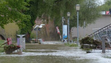 Steigende Pegelstände an der Elbe auch in Sachsen-Anhalt