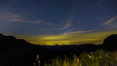 In den nächsten Tagen steht ein Komet am Krefelder Himmel