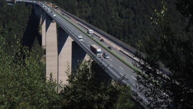 Sechs Autobahnen, die ins Nichts führen