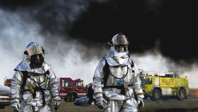 Jahreshauptübung der Feuerwehr Rottweil an der Nell-Breuning-Schule