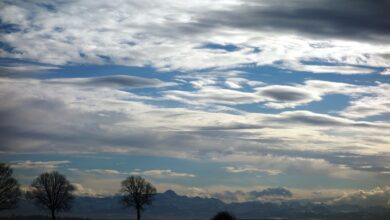 Föhn zieht nach München – sorgt für klare Sicht in die Alpen