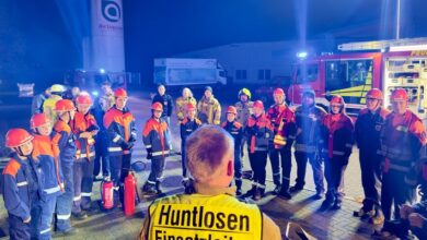 FW-OLL: Jugendfeuerwehr übernimmt für 24 Stunden Huntloser Feuerwehrhaus