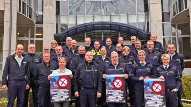 POL-HSK: Polizei im Hochsauerlandkreis ist bei der NRW-Plakatkampagne ,,Besser ohne Messer&quot; dabei