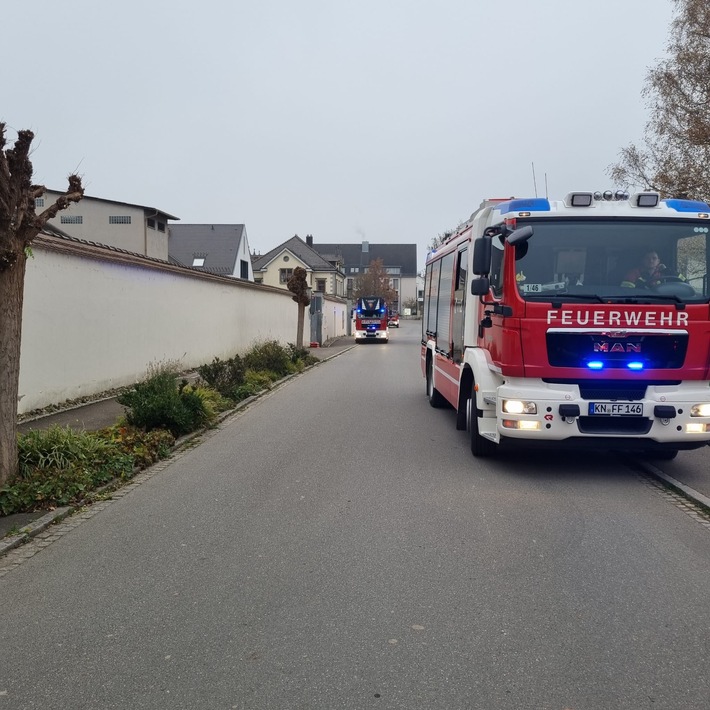 FW Allensbach: Ausgelöste Brandmeldeanlage