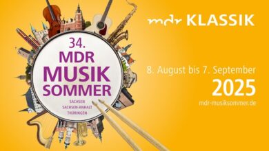 Bunt, nahbar und europäisches Flair in der Region: 34. MDR-Musiksommer 2025 startet in Europas Kulturhauptstadt Chemnitz