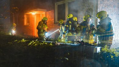 FW Gronau: Eine Person von der Feuerwehr gerettet