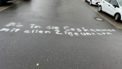 POL-PPKO: Antiziganistische Farbschmierereien auf einem Supermarktparkplatz in Koblenz - Polizei sucht Zeugen