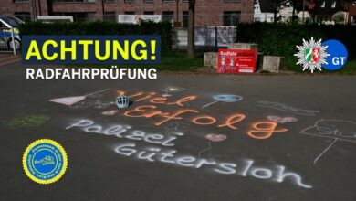 POL-GT: Radfahrprüfung an der Regenbogenschule